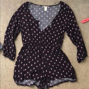 size medium romper from forever 21